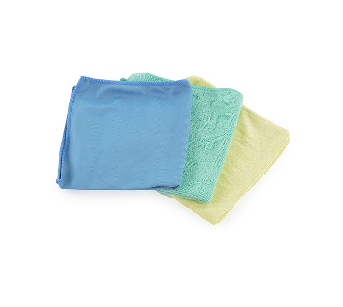 Clean Up Microfibre Cloth  3-pack  - Godfreys